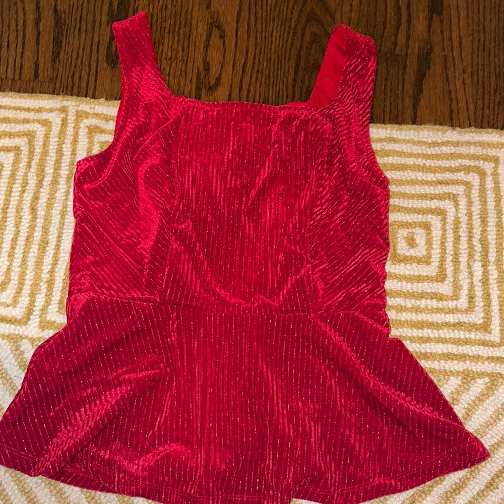 ALTARD STATE RED SPARKLY TOP!!!❤️‍🔥